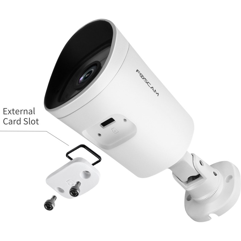 Foscam G4EP-W security camera Bullet IP security camera Outdoor 2560 x 1440 pixels Ceiling/wall