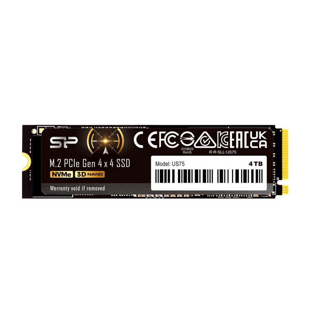 Silicon Power US75 4 TB M.2 PCI Express 4.0 NVMe