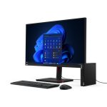 Lenovo ThinkCentre M70q Gen 5 Intel® Core™ i3 i3-14100T 8 GB DDR5-SDRAM 256 GB SSD Windows 11 Pro Mini PC Black