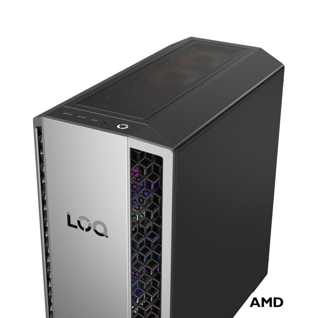 Lenovo LOQ Tower 26ADR10 Ryzen 7 8745HX 32GB DDR5 5200 1TB SSD GeForce RTX 5070 12GB Windows 11 Luna Grey / Eclipse Black