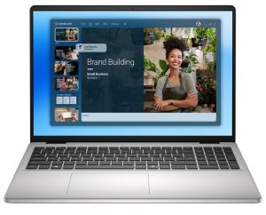 DELL DC16251 Intel Core 7 150U Laptop 40.6 cm (16") Full HD+ 16 GB DDR5-SDRAM 512 GB SSD Wi-Fi 6E (802.11ax) Windows 11 Pro Platinum, Silver