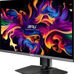 MSI MPG 272URX QD-OLED computer monitor 67.3 cm (26.5") 3840 x 2160 pixels 4K Ultra HD Black