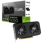ASUS Dual NVIDIA GeForce RTX 5050 8 GB OC graphics card