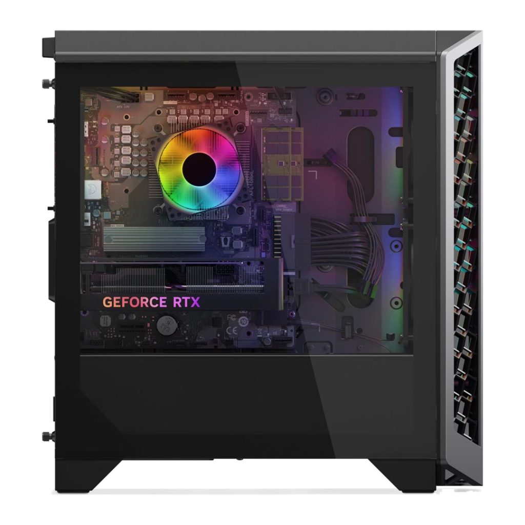 Lenovo LOQ Tower 26ADR10 Ryzen 7 8745HX 32GB DDR5 5200 1TB SSD GeForce RTX 5070 12GB Windows 11 Luna Grey / Eclipse Black