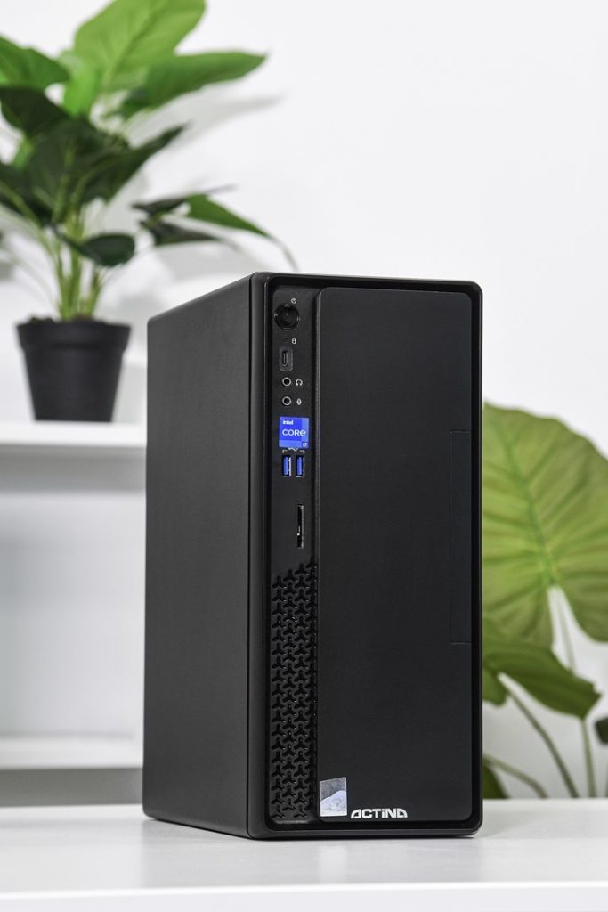 Actina 5901443334330 PC i3-12100 Mini Tower Intel® Core™ i3 8 GB DDR4-SDRAM 512 GB SSD Windows 11 Pro Education Black