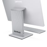 Lenovo IdeaCentre AIO 24IRH9 Intel® Core™ i3 i3-1315U 60.5 cm (23.8") FHD All-in-One PC 8 GB DDR5-SDRAM 512 GB SSD Windows 11 Home Wi-Fi 6 (802.11ax) Grey