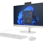 HP ProOne 240 G10 Desktop PC Intel Core Ultra 7 155U 60.5 cm (23.8") 1920 x 1280 px All-in-One PC 16 GB DDR5-SDRAM 512 GB SSD Windows 11 Pro Wi-Fi 6 (802.11ax) White
